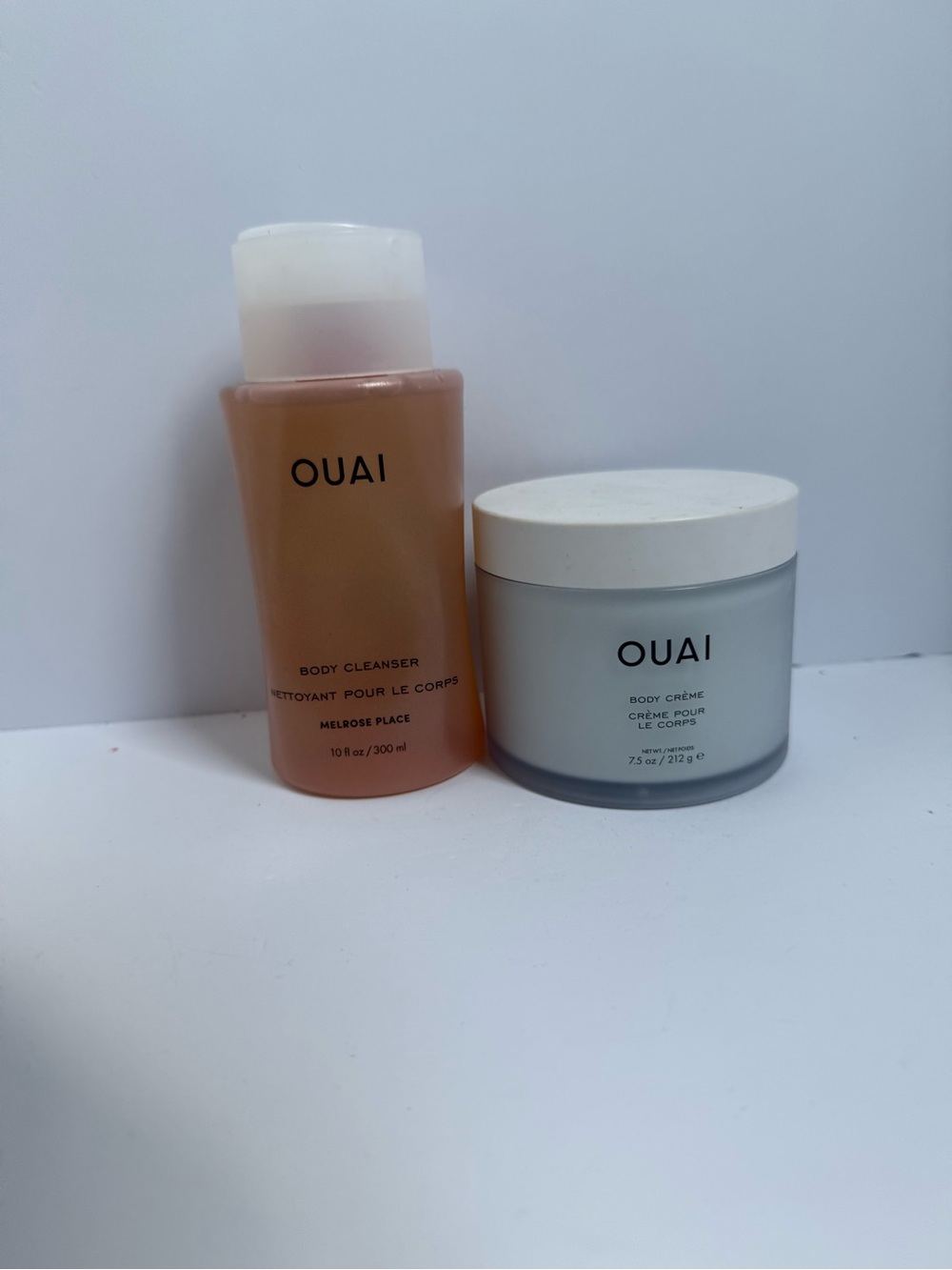 OUAI Melrose Place Body Cleanser + Body Crème Bundle